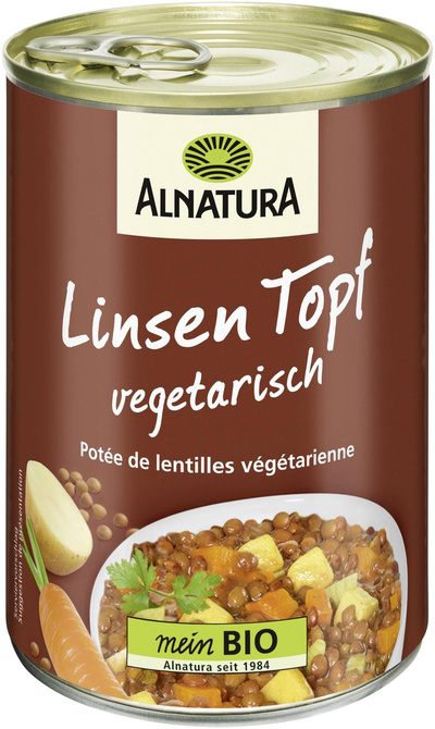 Produktfoto zu Linseneintopf 400g Alnatura