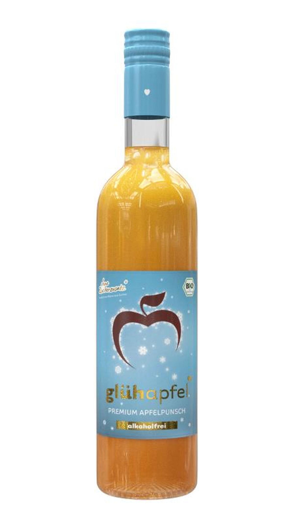 Produktfoto zu Glühapfel alkoholfreier Punsch 0,75l Elbler
