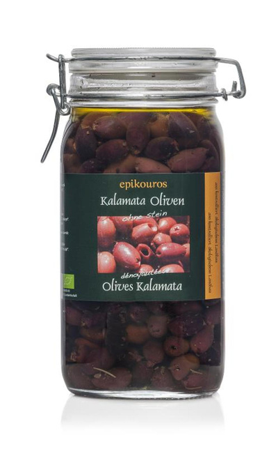 Produktfoto zu Kalamata Oliven ohne Stein 1,5kg Epikouros