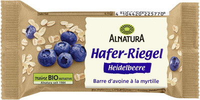 Produktfoto zu Hafer Riegel Heidelbeere 60g Alnatura