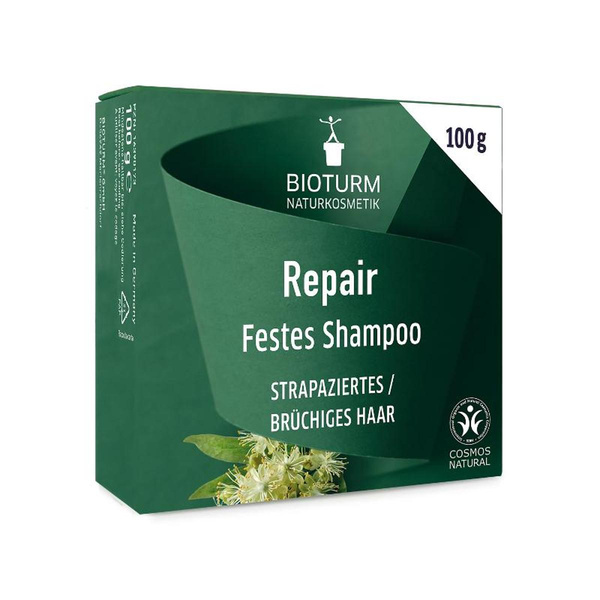 Produktfoto zu Festes Shampoo Repair 100g Bioturm