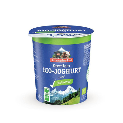 Produktfoto zu Joghurt natur laktosefrei 3,5% 400g Berchtesgadener Land