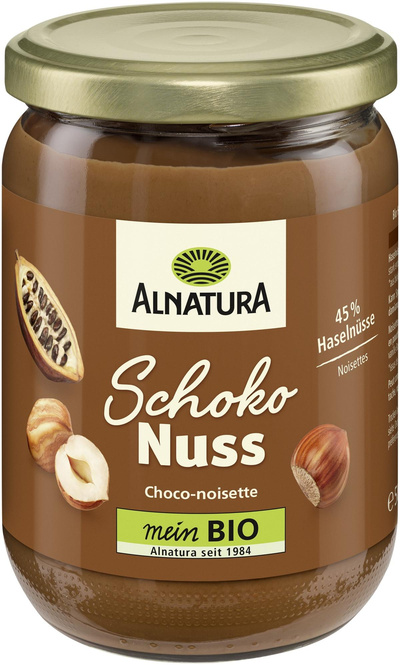 Produktfoto zu Schoko Nuss Creme 500g Alnatura