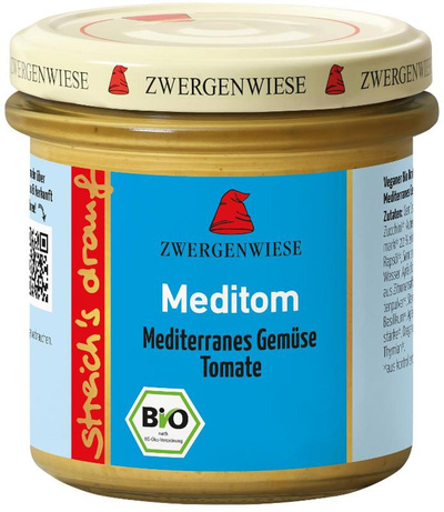 Produktfoto zu VPE Brotaufstrich streich`s drauf "Meditom" 6x135g Zwergenwiese