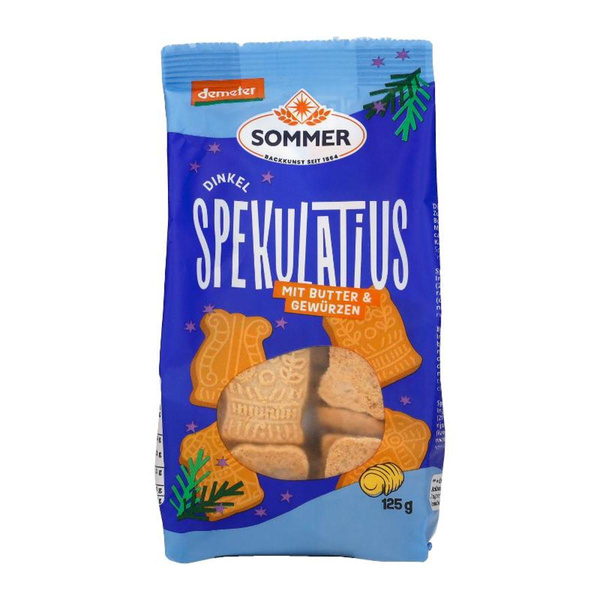 Produktfoto zu Dinkel Butter Spekulatius 125g Sommer