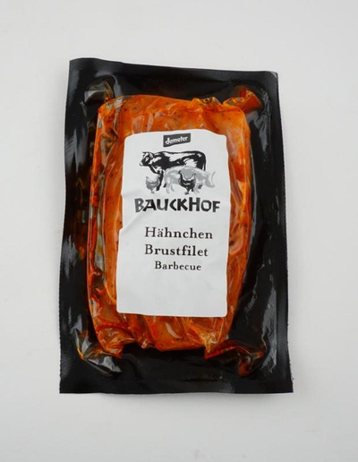 Produktfoto zu Hähnchen Flügel 4er BBQ 300g Bauckhof
