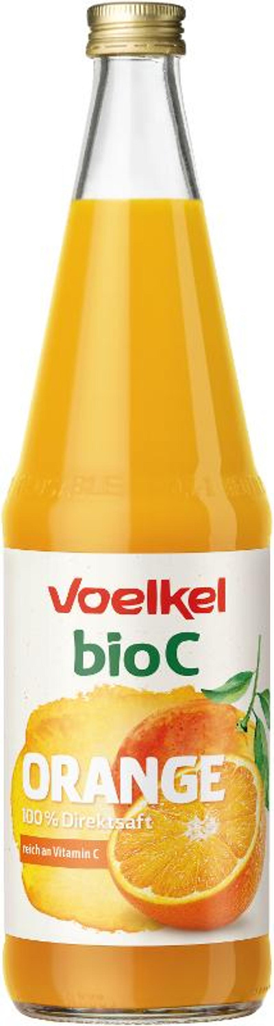 Produktfoto zu VPE C-Orangensaft fairtrade 6x0,7 l Voelkel
