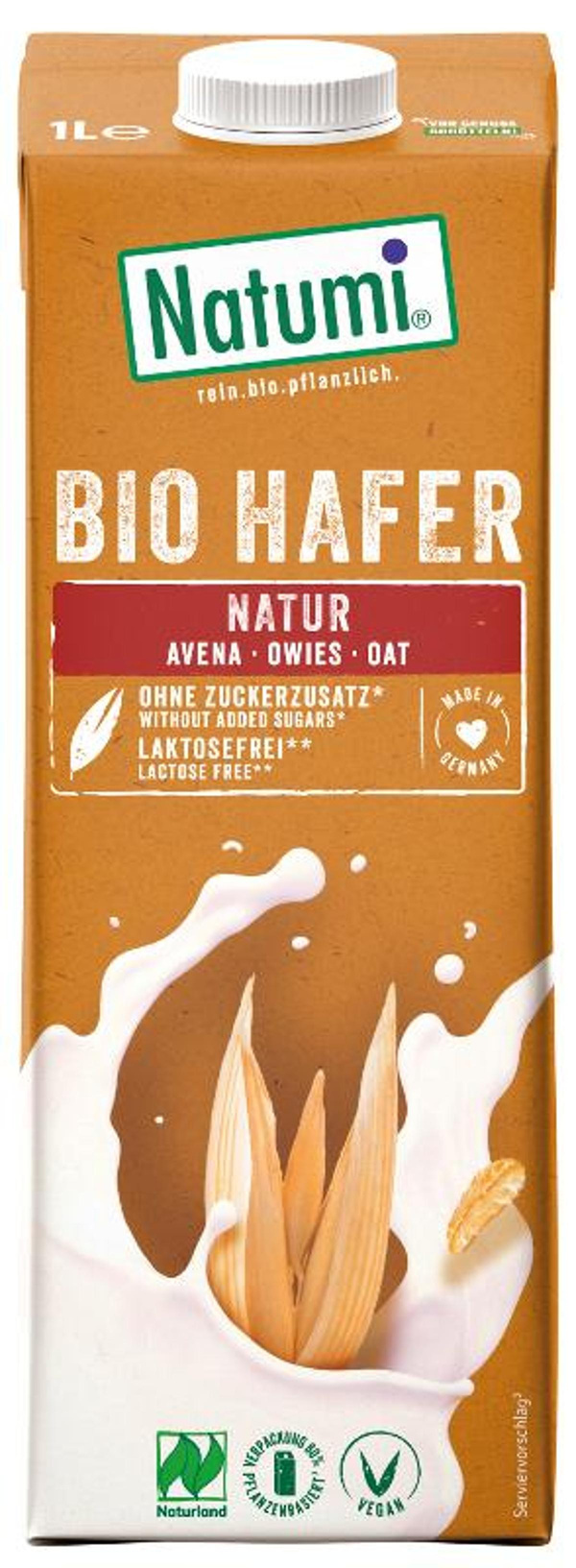 Produktfoto zu Haferdrink natur 1 l Natumi