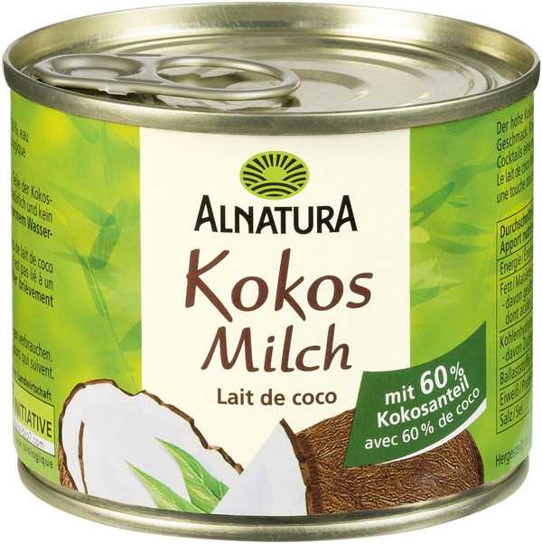 Produktfoto zu Kokosmilch 200 ml Alnatura