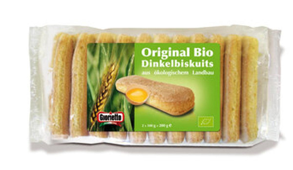 Produktfoto zu Dinkel Löffelbiskuits 200g Giorietto