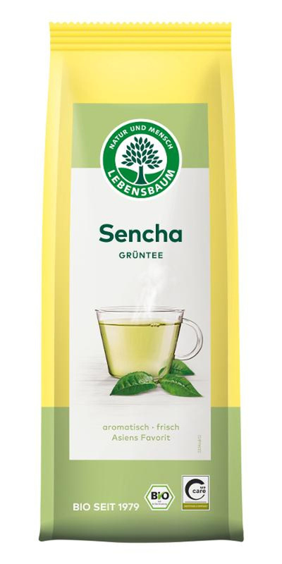 Produktfoto zu Grüntee Sencha 75g lose Lebensbaum