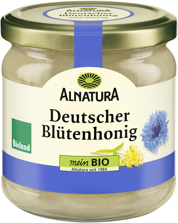 Produktfoto zu Deutscher Blütenhonig 500g Alnatura