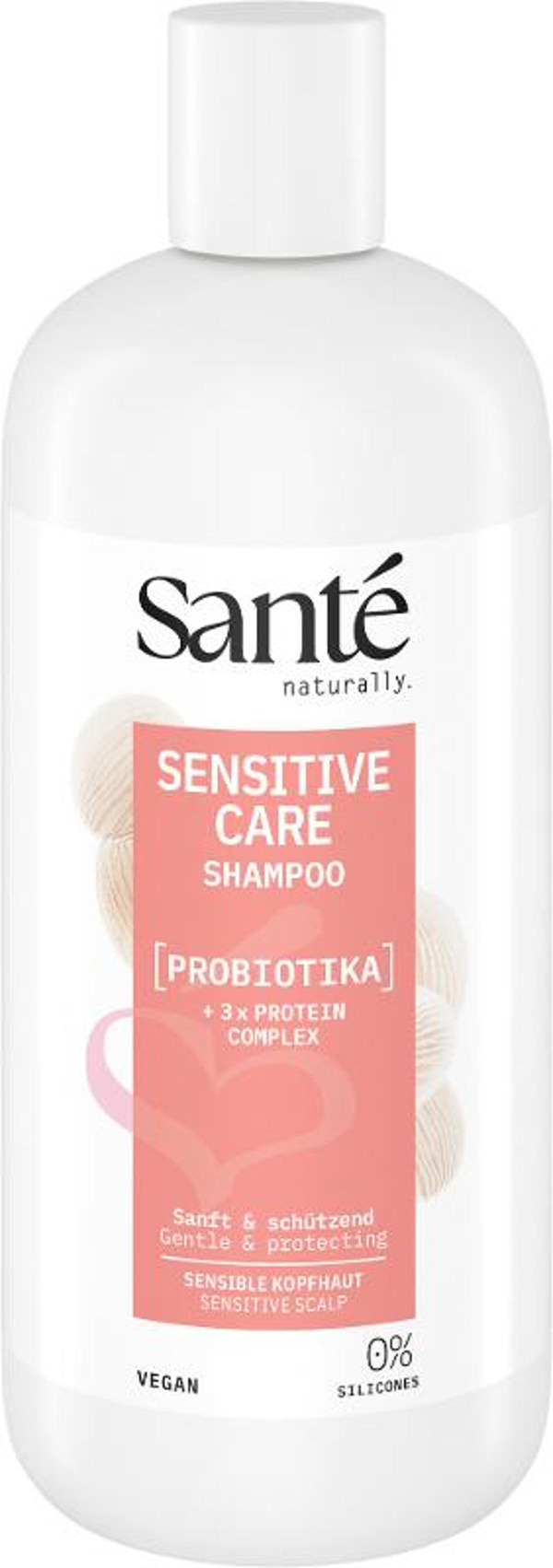 Produktfoto zu Sensitive Care Shampoo Probiotika 500ml Sante