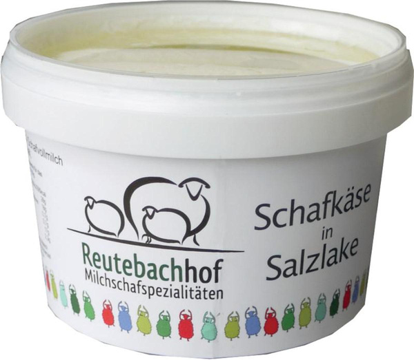 Produktfoto zu Schafskäse in Lake (Typ Feta) 590g Reutebachhof