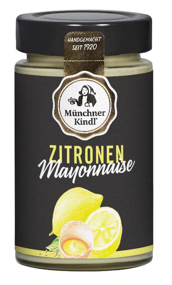 Produktfoto zu Zitronen Mayonnaise 200 ml Münchner Kindl