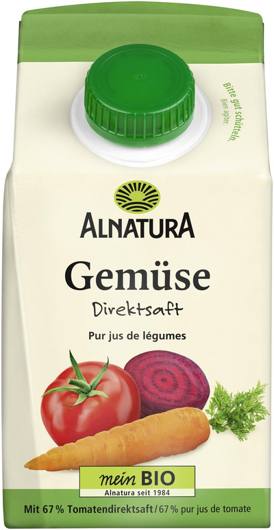 Produktfoto zu Gemüsesaft 0,5l Alnatura