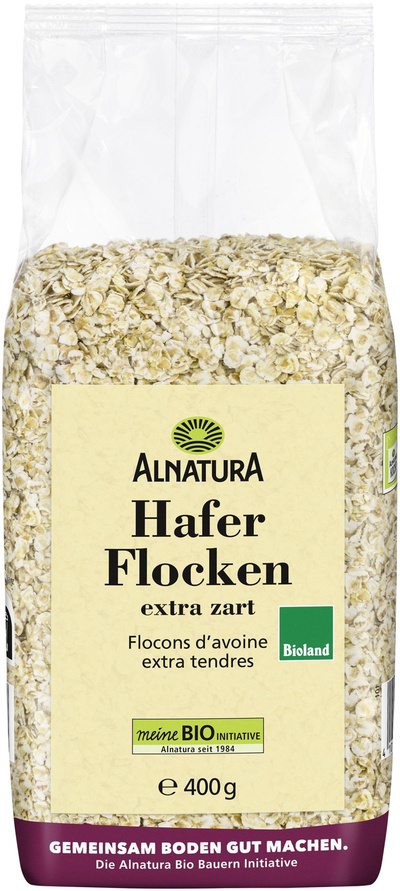 Produktfoto zu Haferflocken extra zart 400g Alnatura