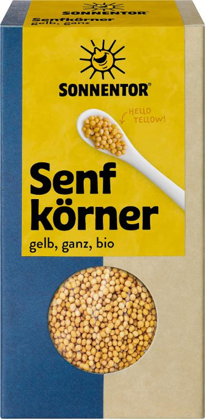 Produktfoto zu Senfkörner gelb ganz 120g Sonnentor