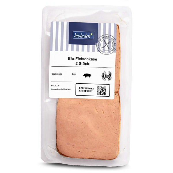 Produktfoto zu Fleischkäse 2 Stück à 100g bioladen*