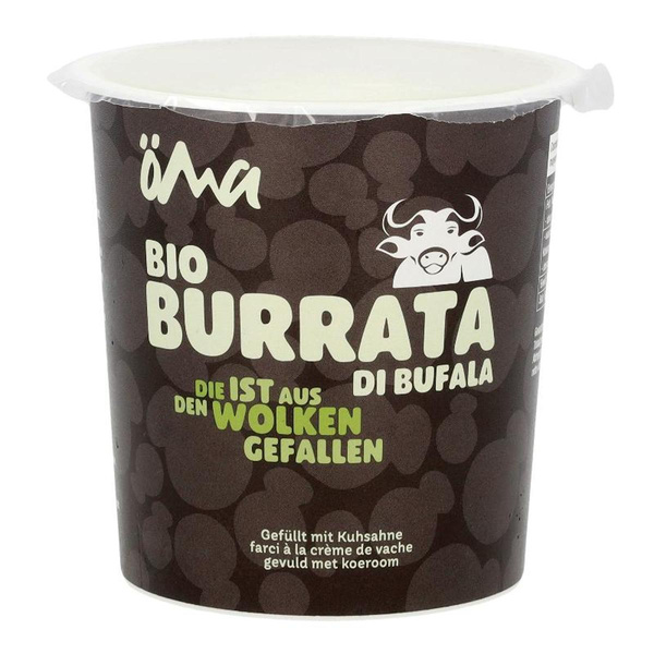 Produktfoto zu Büffel Burrata 50% 125g Ökologische Molkereien Allgäu