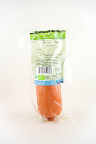 Produktfoto zu Teewurst fein 120g Biohof Bakenhus
