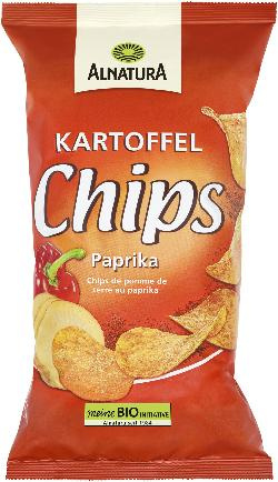 Produktfoto zu Kartoffelchips Paprika 125g Alnatura