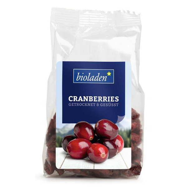 Produktfoto zu VPE Cranberries gesüßt 10x100g bioladen