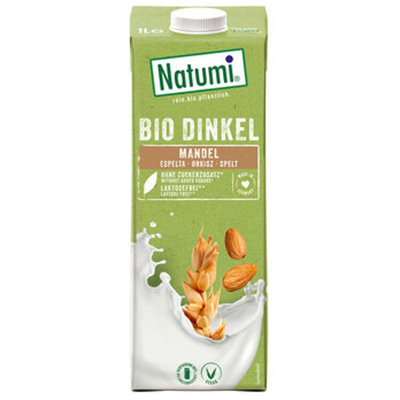 Produktfoto zu VPE Dinkeldrink Mandel 8x1 l Natumi