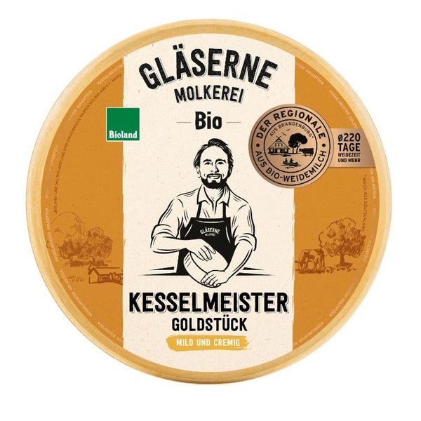 Produktfoto zu Kesselmeister Goldstück 55% Glläserne Molkerei