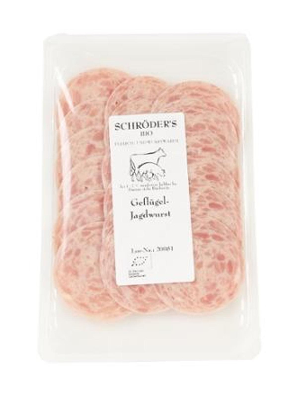 Produktfoto zu Geflügeljagdwurst 80g Schröder's