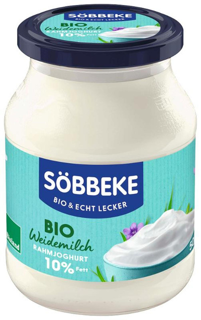 Produktfoto zu Rahmjoghurt mild 10% 500g Söbbeke