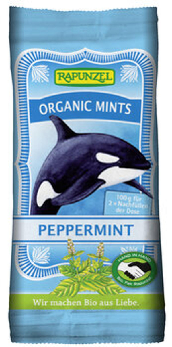 Produktfoto zu Organic Mints Peppermint 100g Rapunzel