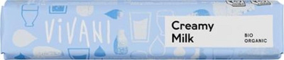 Produktfoto zu VPE Schokoriegel Milch Creme 18x40g Vivani