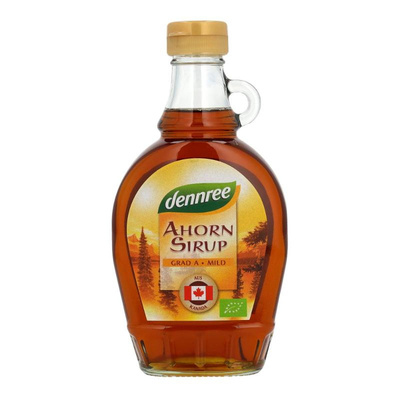 Produktfoto zu Ahornsirup Grad A mild 250 ml dennree
