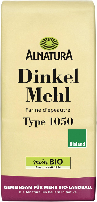 Produktfoto zu Dinkelmehl Type 1050 1kg Alnatura