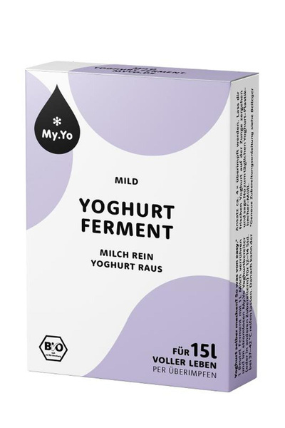 Produktfoto zu Yoghurt Ferment mild 15g My.Yo