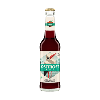 Produktfoto zu VPE Apfel-Kirsche Schorle 24x0,33 l Ostmost