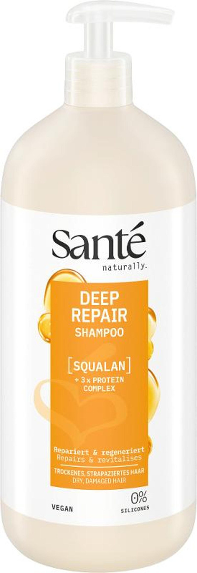 Produktfoto zu Deep Repair Shampoo Squalan 950ml Sante
