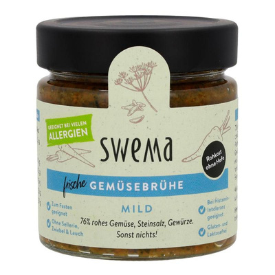 Produktfoto zu Milde Gemüsebrühe 210g Swema