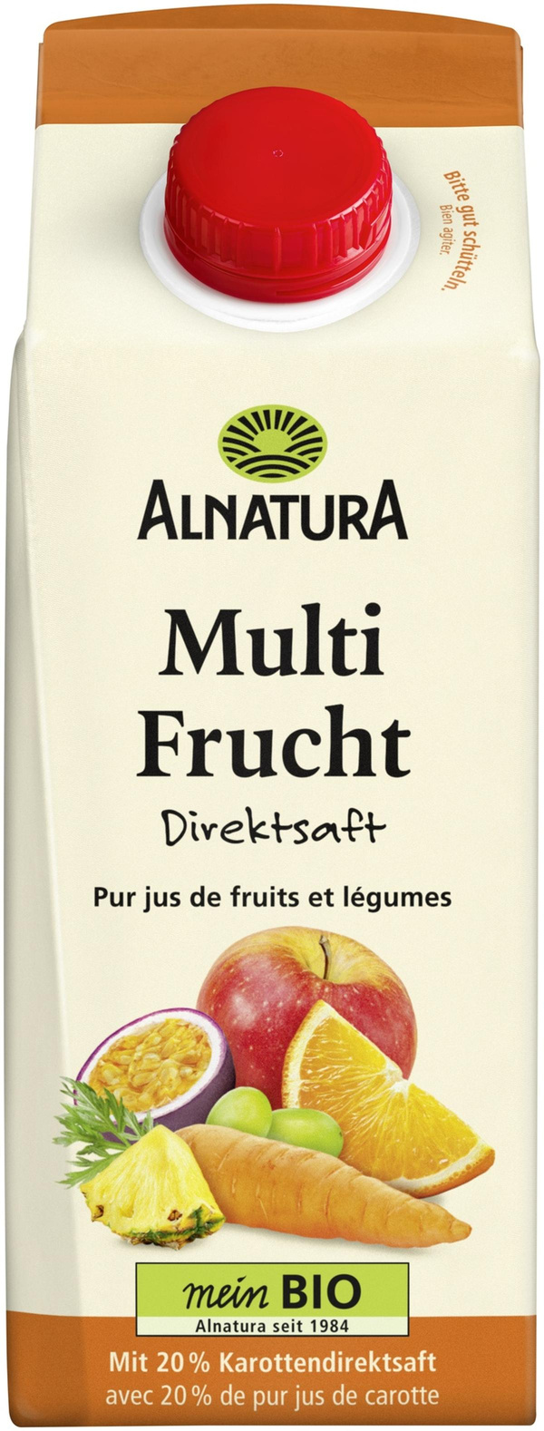 Produktfoto zu Multi Saft 750ml Alnatura