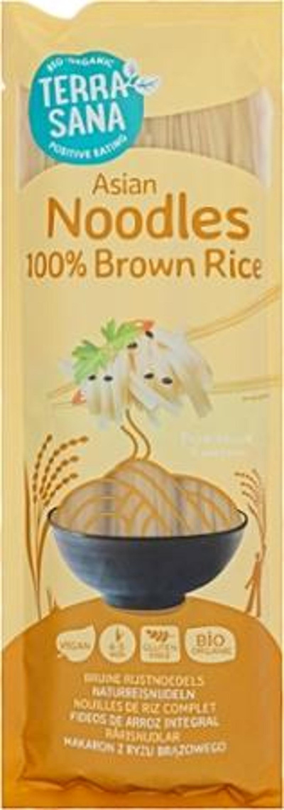 Produktfoto zu Naturreisnudeln 100% 250g Terra Sana
