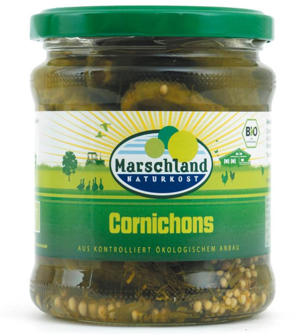 Produktfoto zu Cornichons 330g Marschland