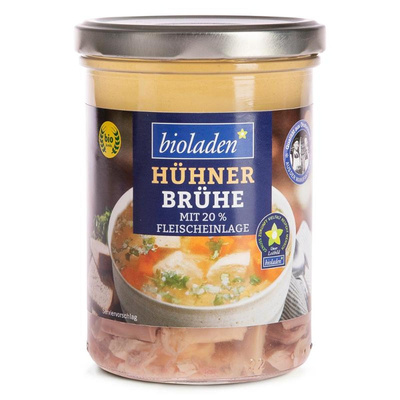 Produktfoto zu Hühnersuppe mit Einlage 400g bioladen*