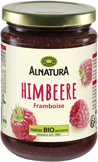Produktfoto zu Fruchtaufstrich Himbeere 420g Alnatura