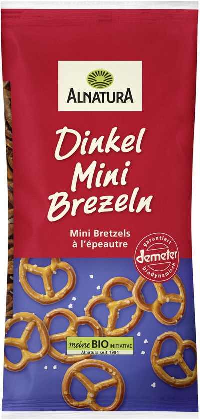 Produktfoto zu Dinkel Mini Brezeln 75g Alnatura