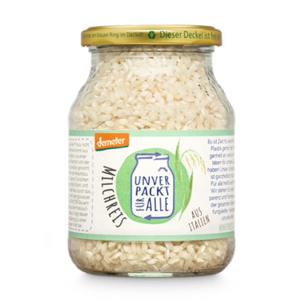 Produktfoto zu Milchreis im Pfandglas 420g Unverpackt für alle