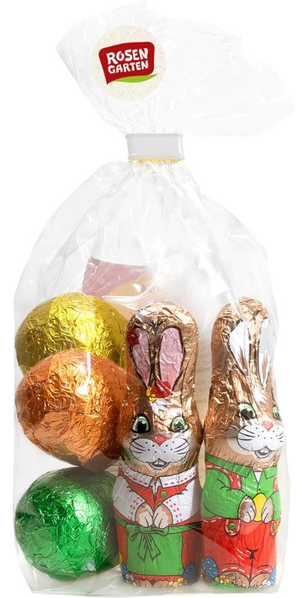 Produktfoto zu Schokoladen-Osternest 63g Rosengarten