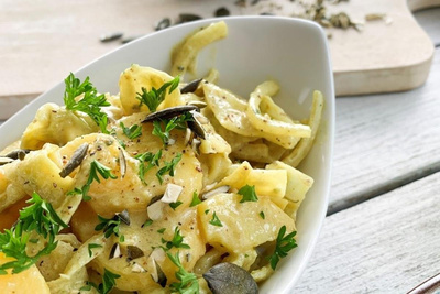 Produktfoto zu Rezept der Woche "Spitzkohl Kartoffel Salat"