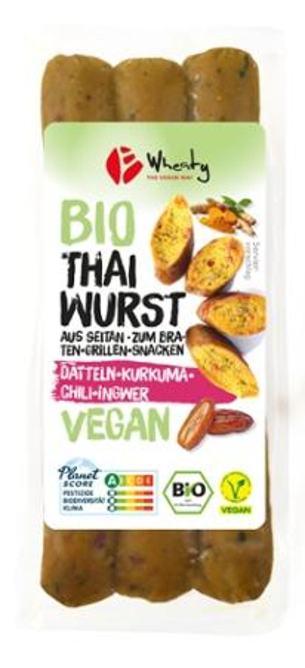 Produktfoto zu Vegane Thaiwurst 120g Wheaty