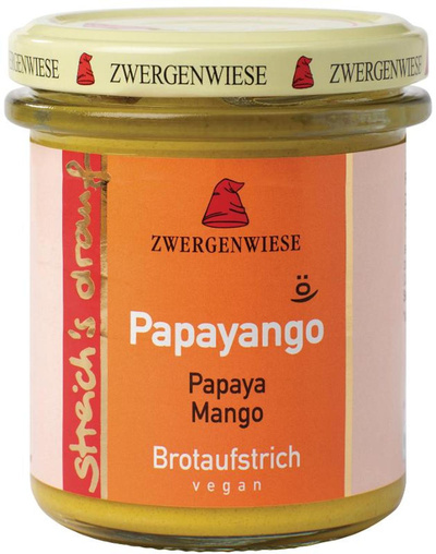 Produktfoto zu Brotaufstrich streich's drauf "Papayango" 160g  Zwergenwiese
